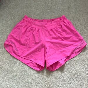 Lululemon Hotty Hot Low-Rise Short 4” Hot Pink